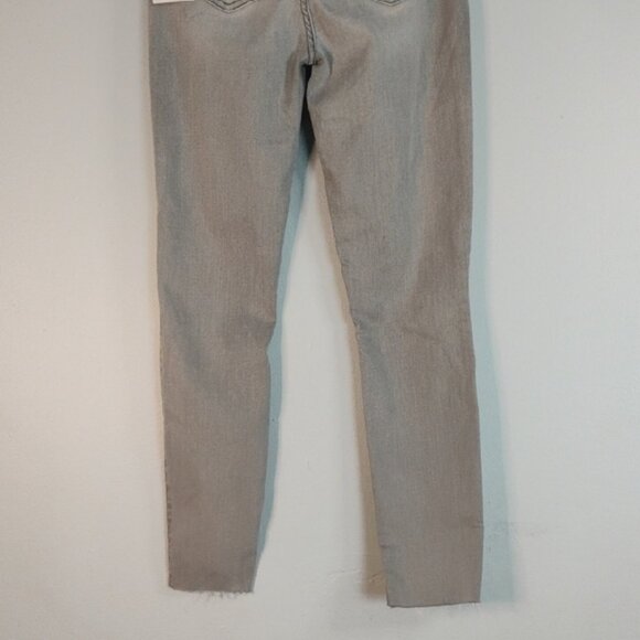 NWT 7 For All Mankind B (air) Women's Light Gray The Ankle Skinny Jeans Size 25 - Picture 5 of 16